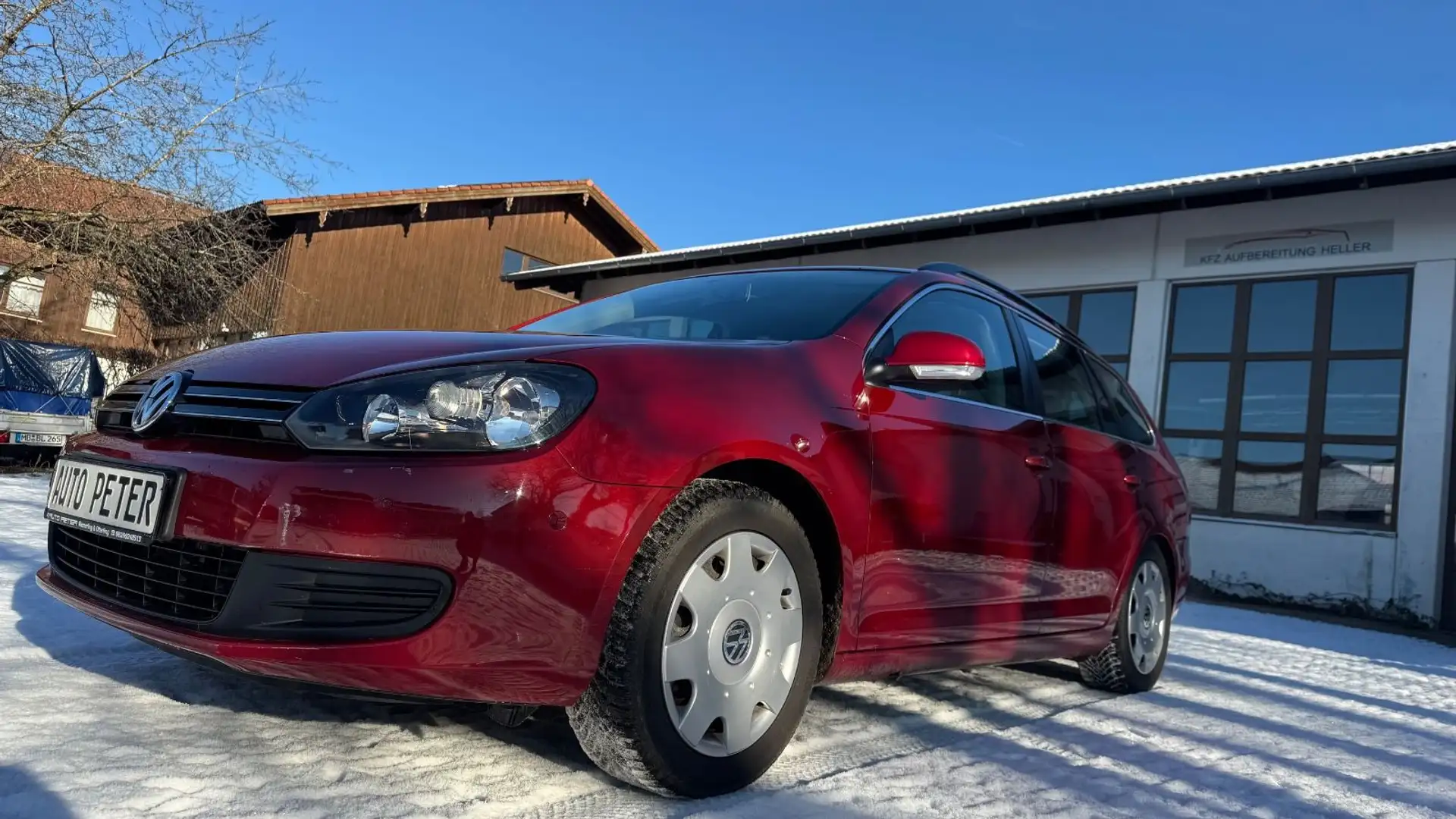 Volkswagen Golf VI Variant Comfortline++TOP ANGEBOT++ Červená - 1