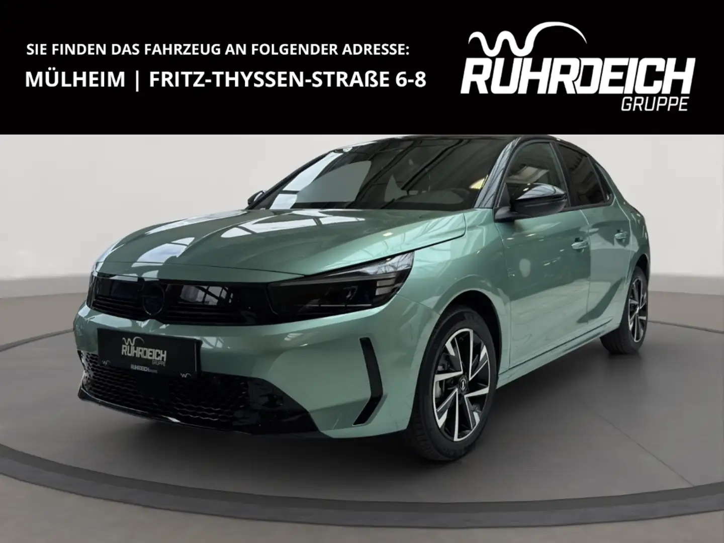 Opel Corsa F Edition 1.2 Turbo EU6e LED Apple CarPlay Android Grün - 1