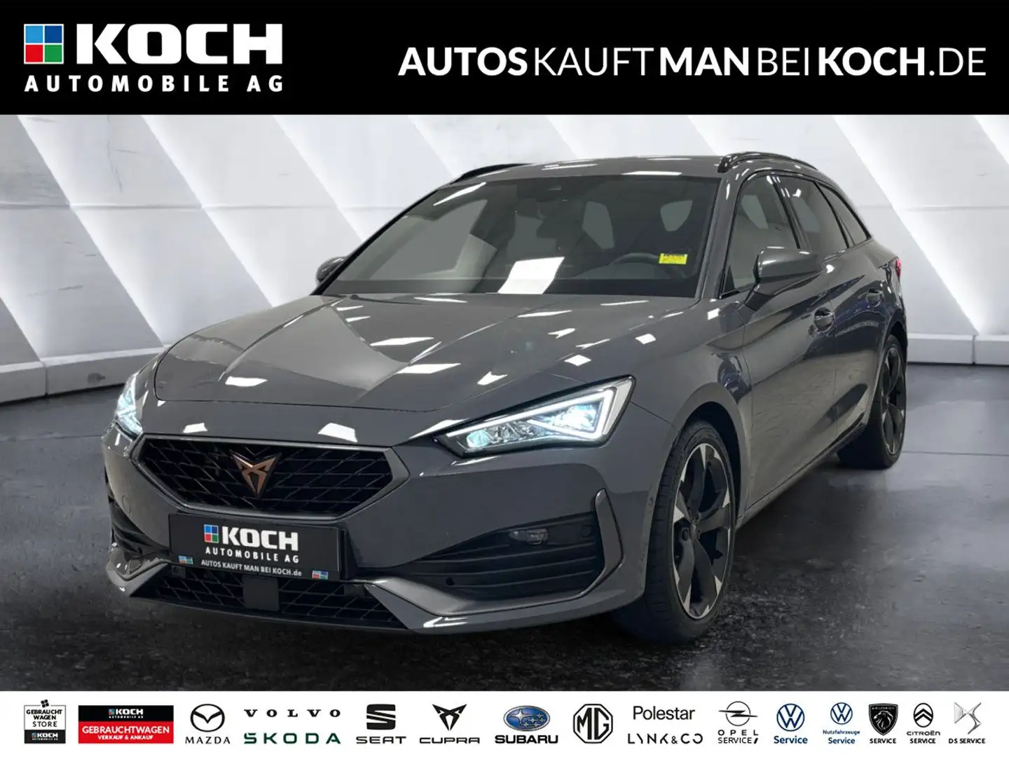 CUPRA Leon Sportstourer 2.0 TSI DSG LED NAVI ACC SHZ Grau - 1