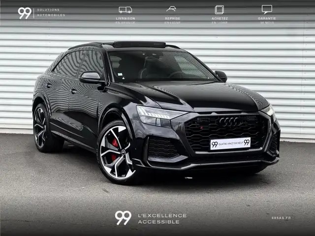 Audi RS Q8 RSQ8 ATTELAGE HUD B&O ACC 360 TV FULL LOA CREDIT LIVRAISON REPRISE