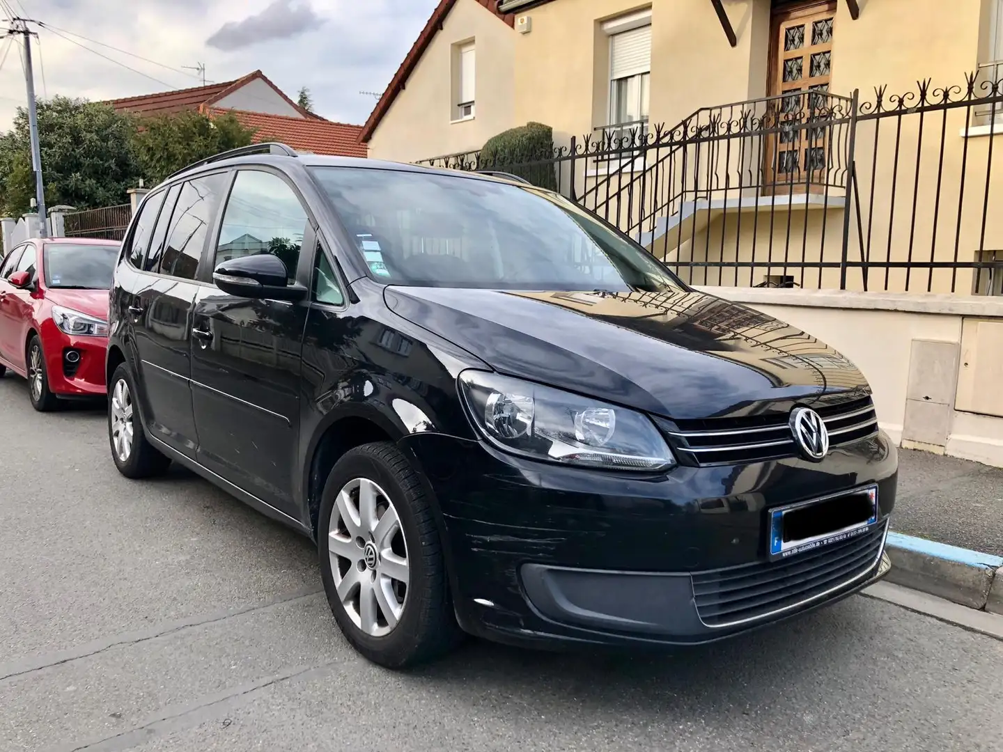 Volkswagen Touran TOURAN 1.6 TDI 105 FAP CONFORTLINE Noir - 1