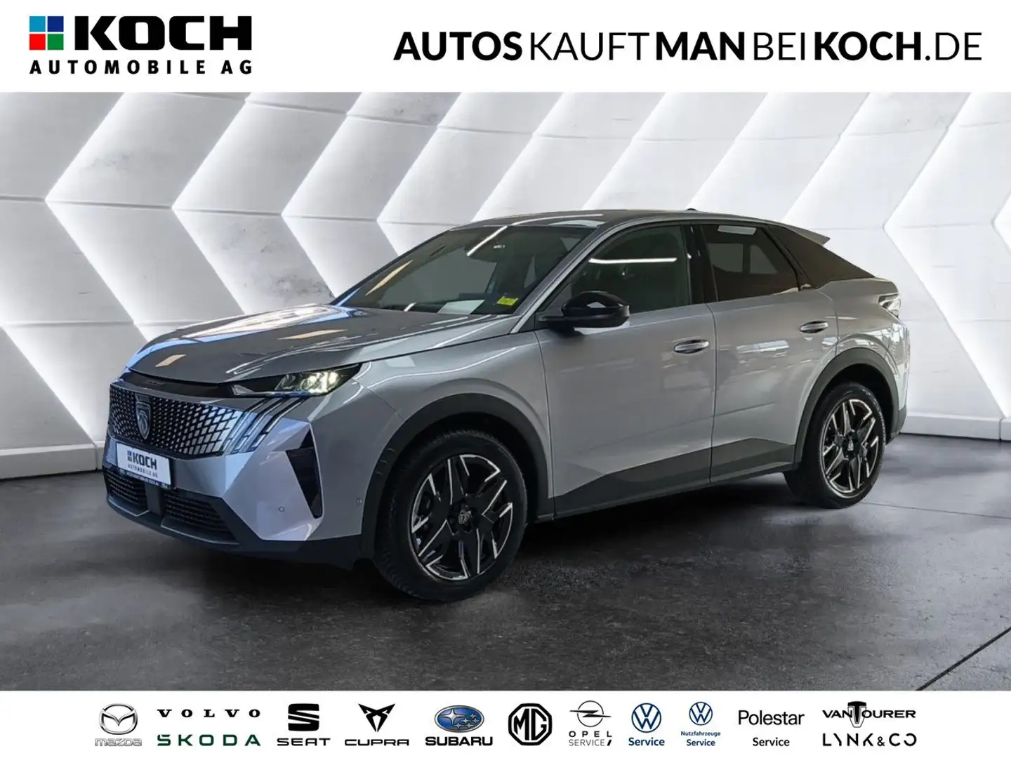 Peugeot 3008 Hybrid 145 e-DSC6 Allure Grau - 1