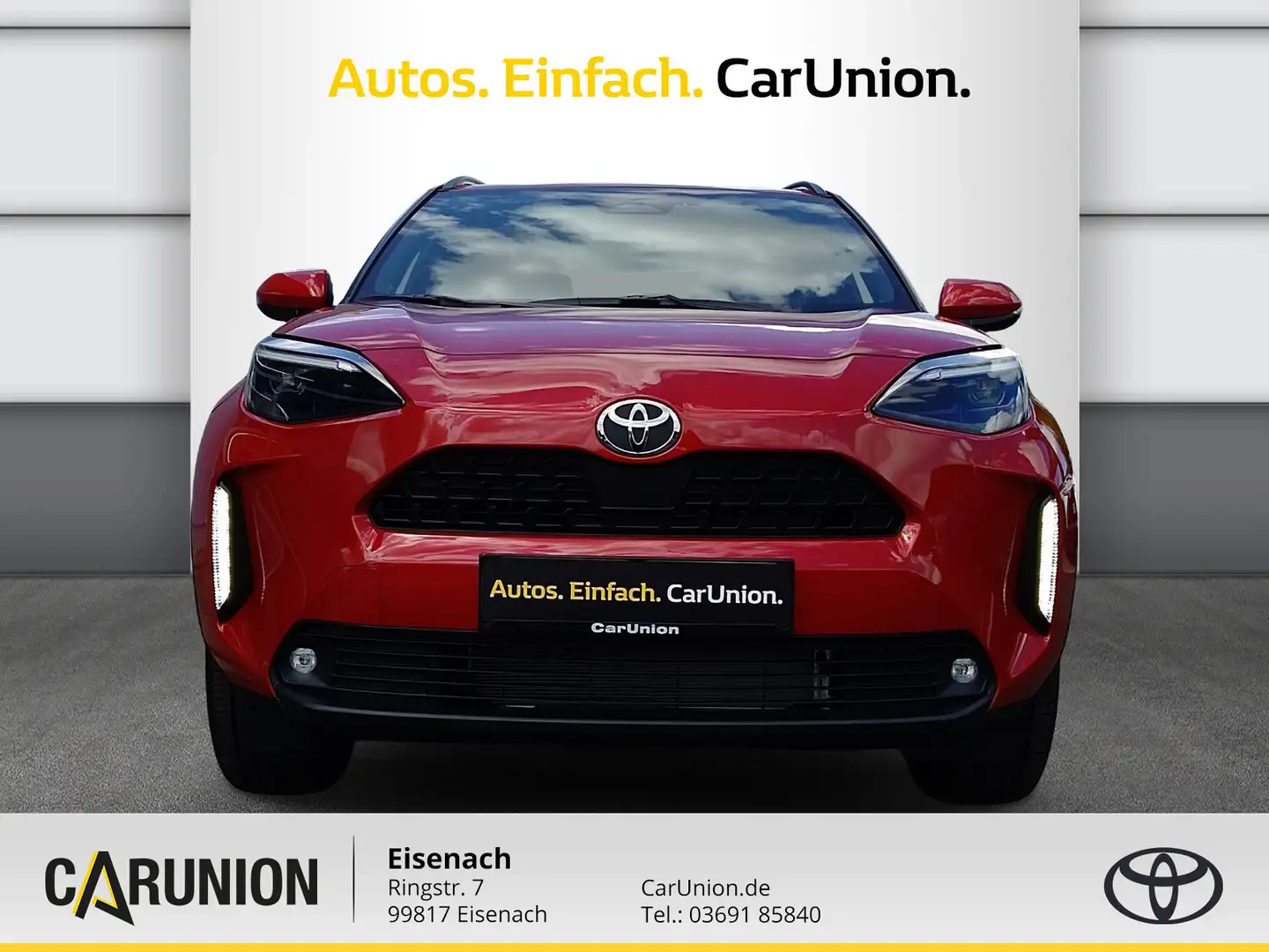 Toyota Yaris Cross TEAMPLAYER/LED/Kam/APPLE-CAR/1,99% Rouge - 2