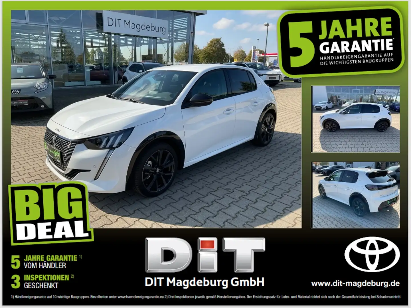 Peugeot 208 1.2 130 GT LED+Navi+Fernlichtass.+CarPlay Bianco - 1