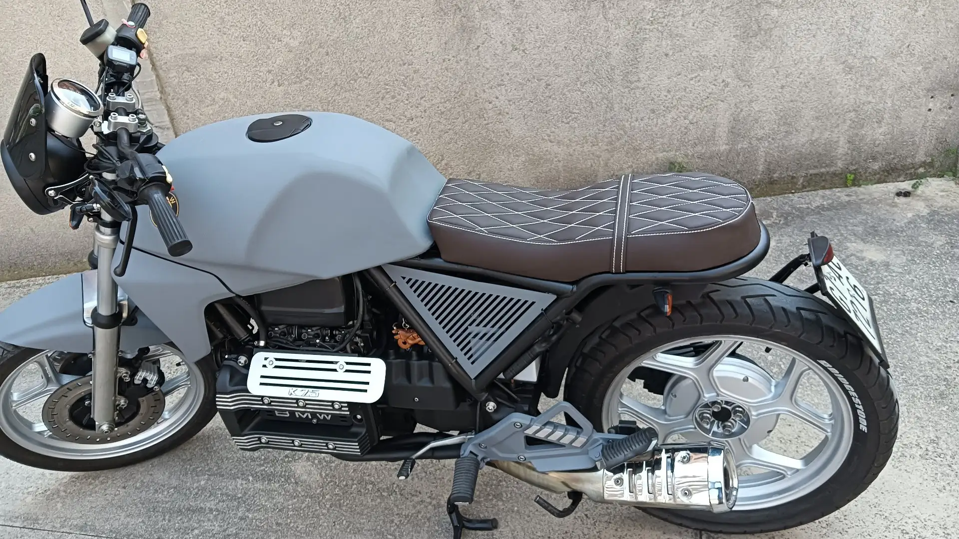 BMW K 75 Grey - 2