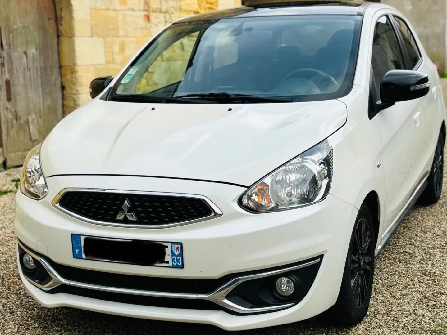 Mitsubishi Space Star Space Star 1.2 MIVEC 80 AS Blanc - 1