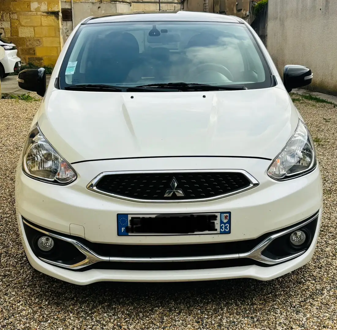 Mitsubishi Space Star Space Star 1.2 MIVEC 80 AS Blanc - 2