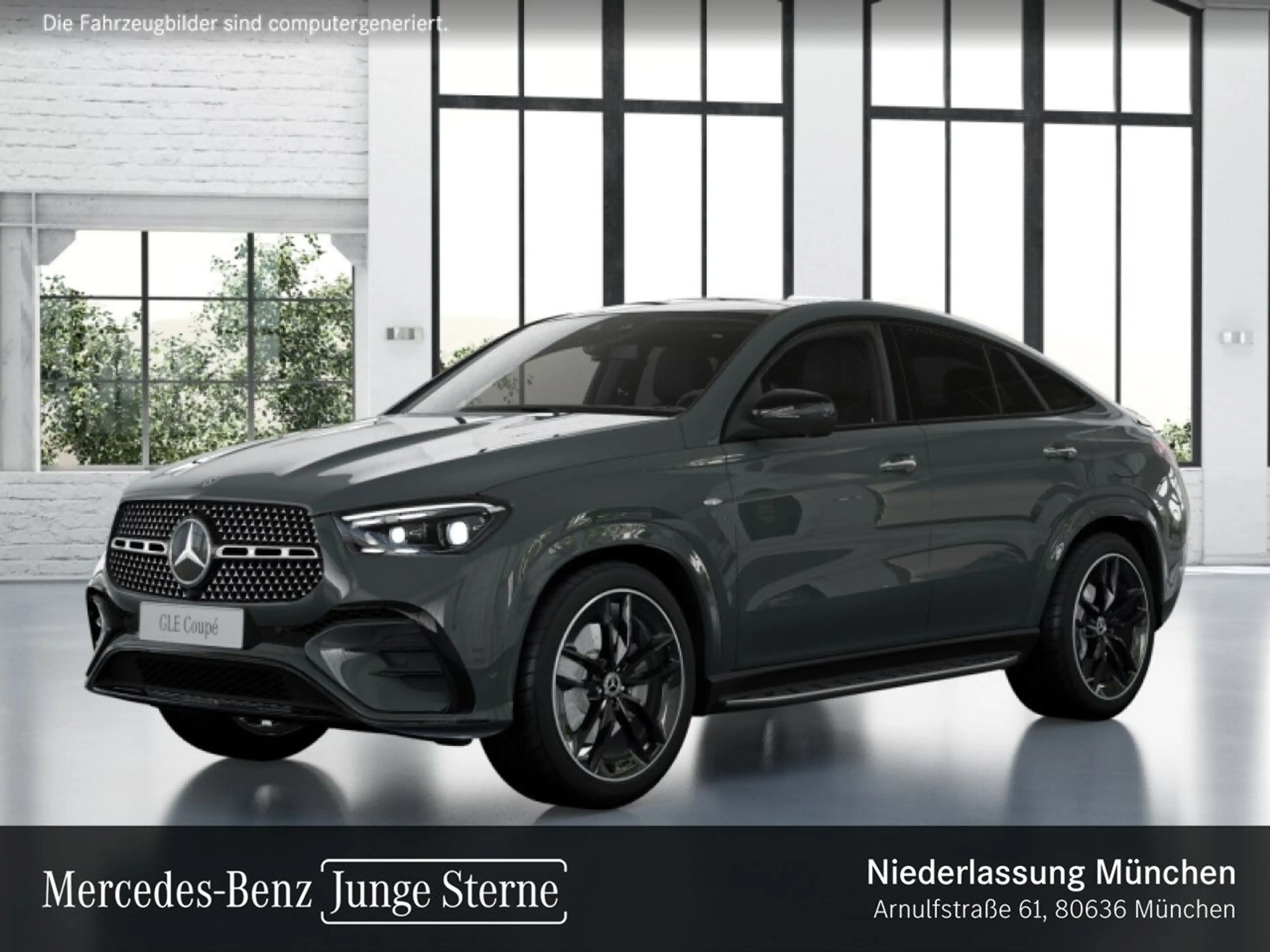Mercedes-Benz GLE 350 de Coupé 4M AMG+NIGHT+PANO+360+AHK+HUD+9G — photo 14
