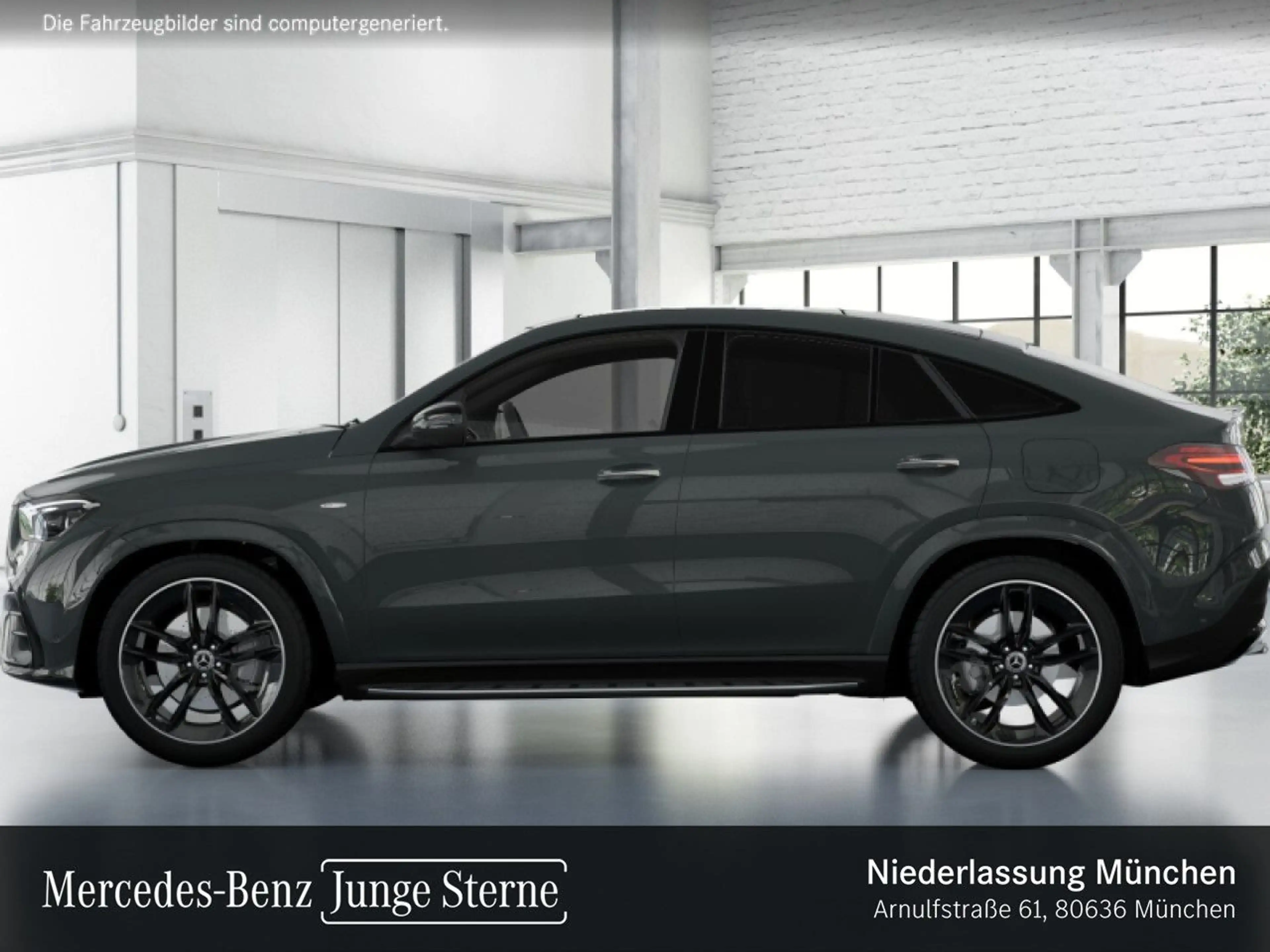 Mercedes-Benz GLE 350 de Coupé 4M AMG+NIGHT+PANO+360+AHK+HUD+9G — photo 6