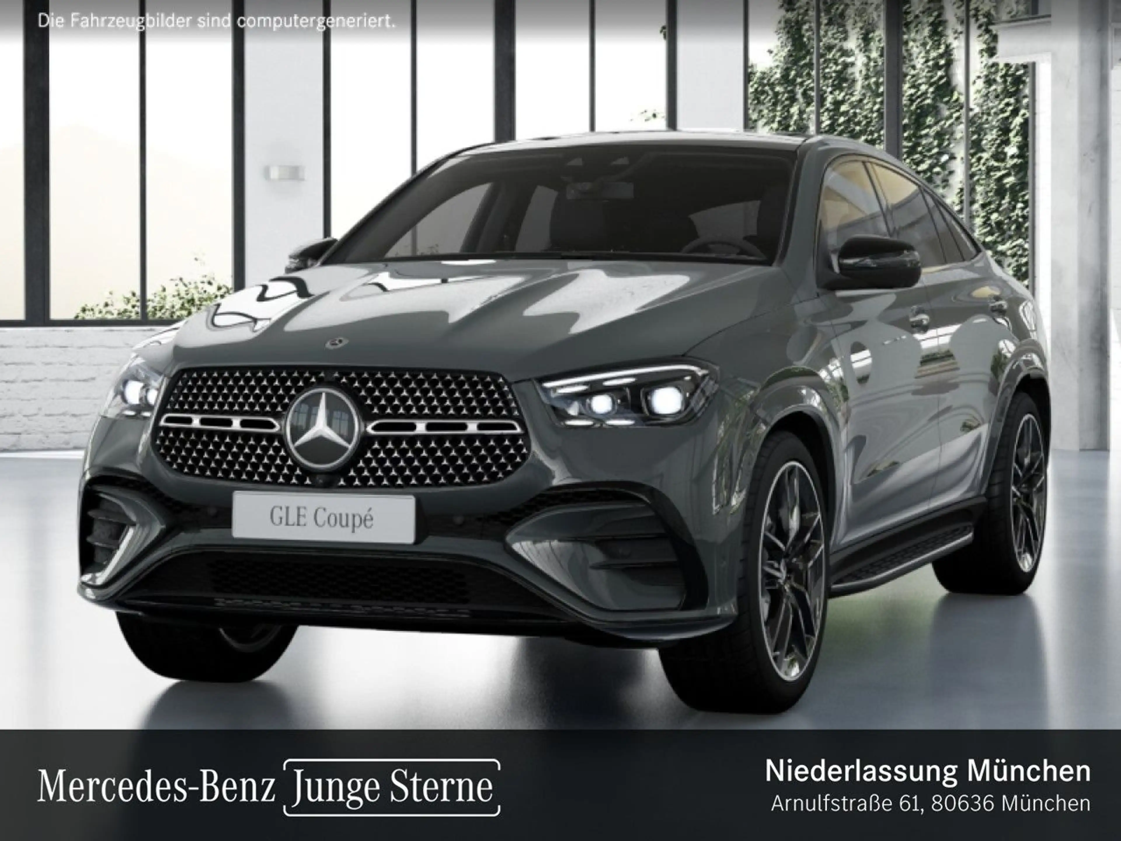 Mercedes-Benz GLE 350 de Coupé 4M AMG+NIGHT+PANO+360+AHK+HUD+9G — photo 2