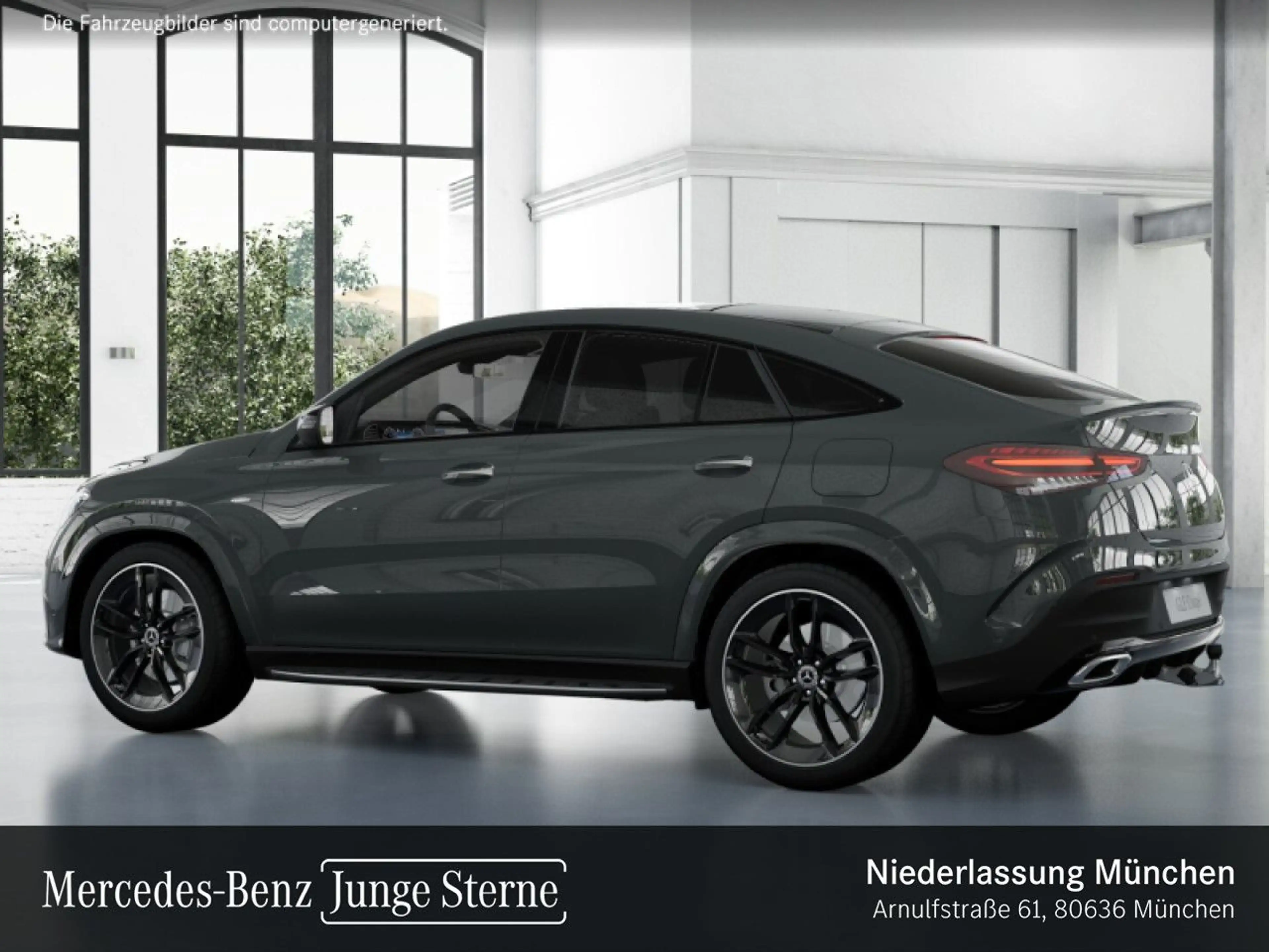 Mercedes-Benz GLE 350 de Coupé 4M AMG+NIGHT+PANO+360+AHK+HUD+9G — photo 15