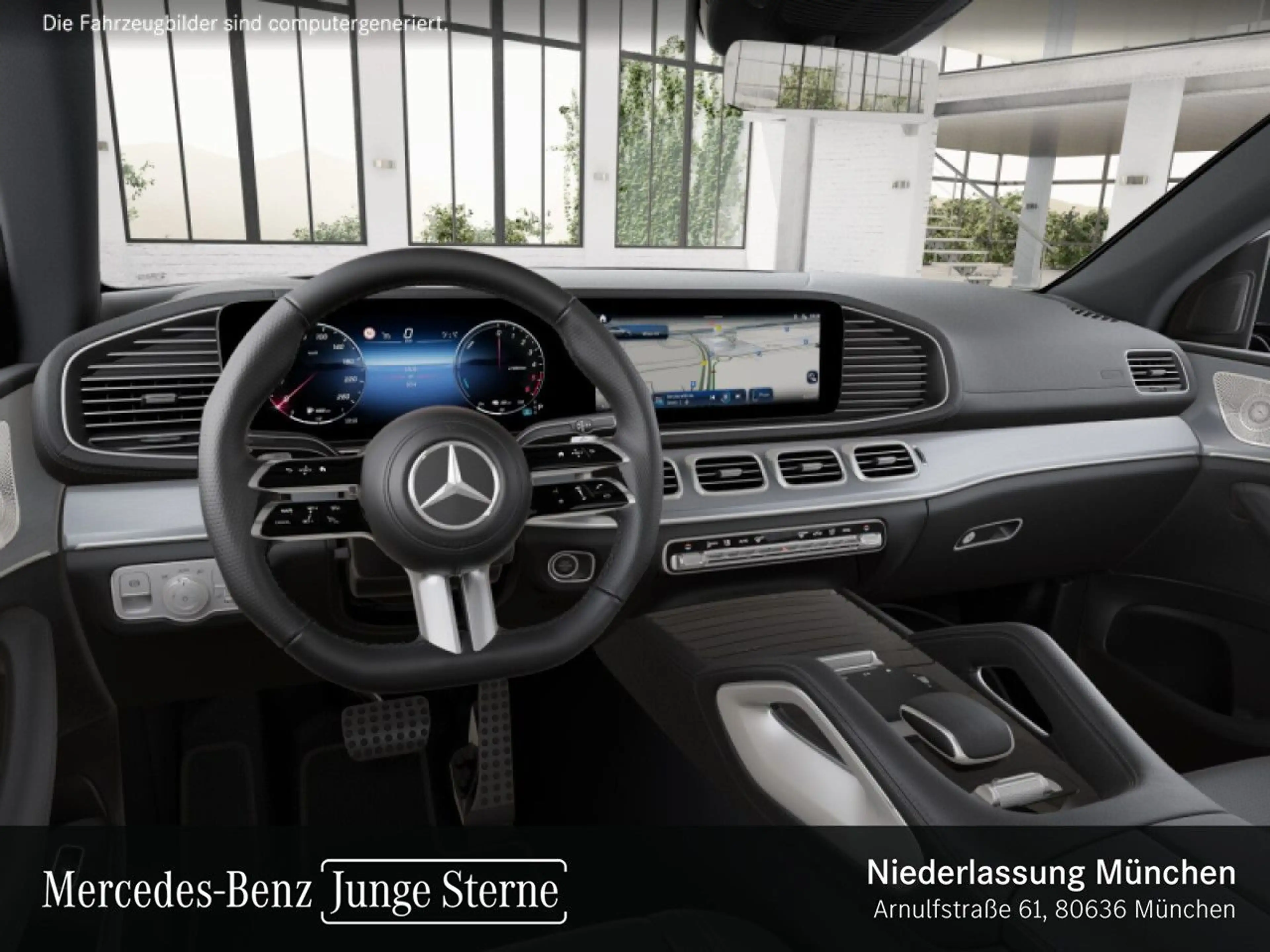 Mercedes-Benz GLE 350 de Coupé 4M AMG+NIGHT+PANO+360+AHK+HUD+9G — photo 10