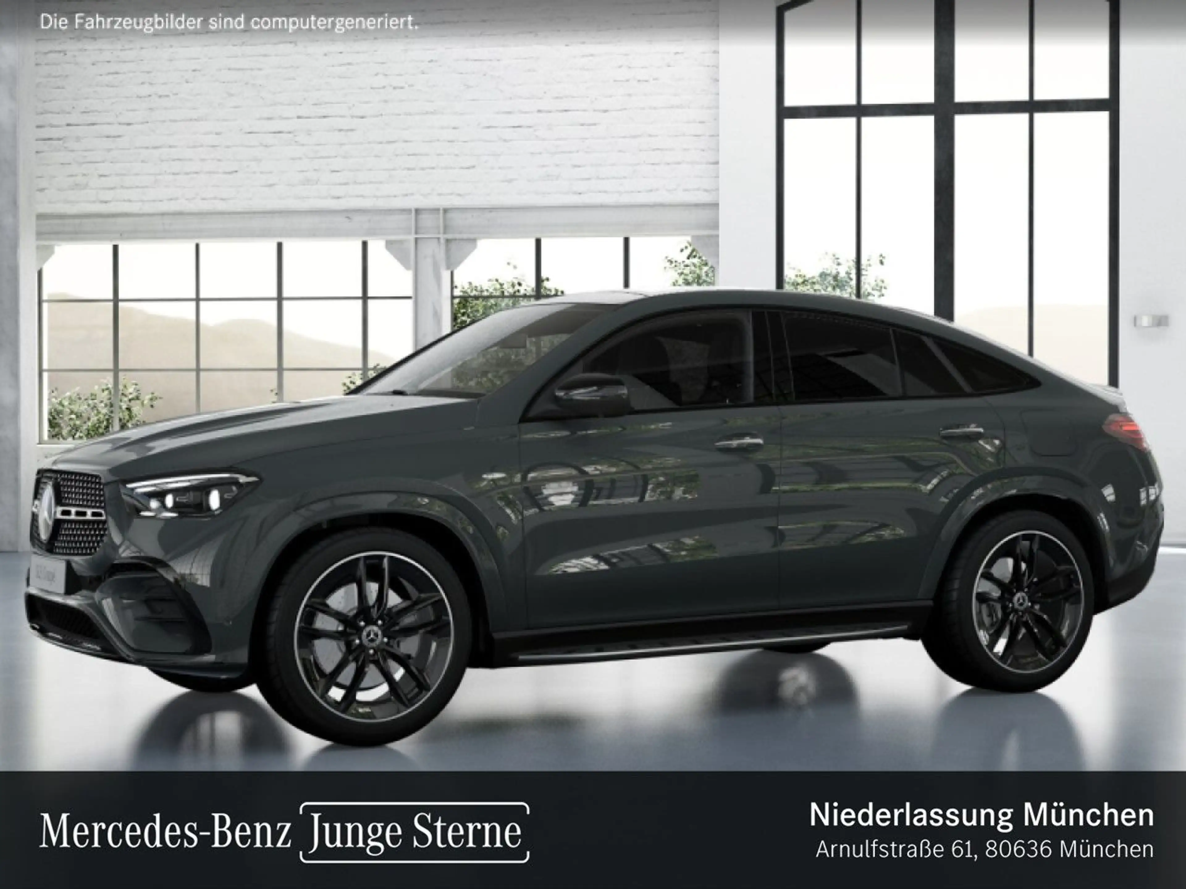 Mercedes-Benz GLE 350 de Coupé 4M AMG+NIGHT+PANO+360+AHK+HUD+9G — photo 3