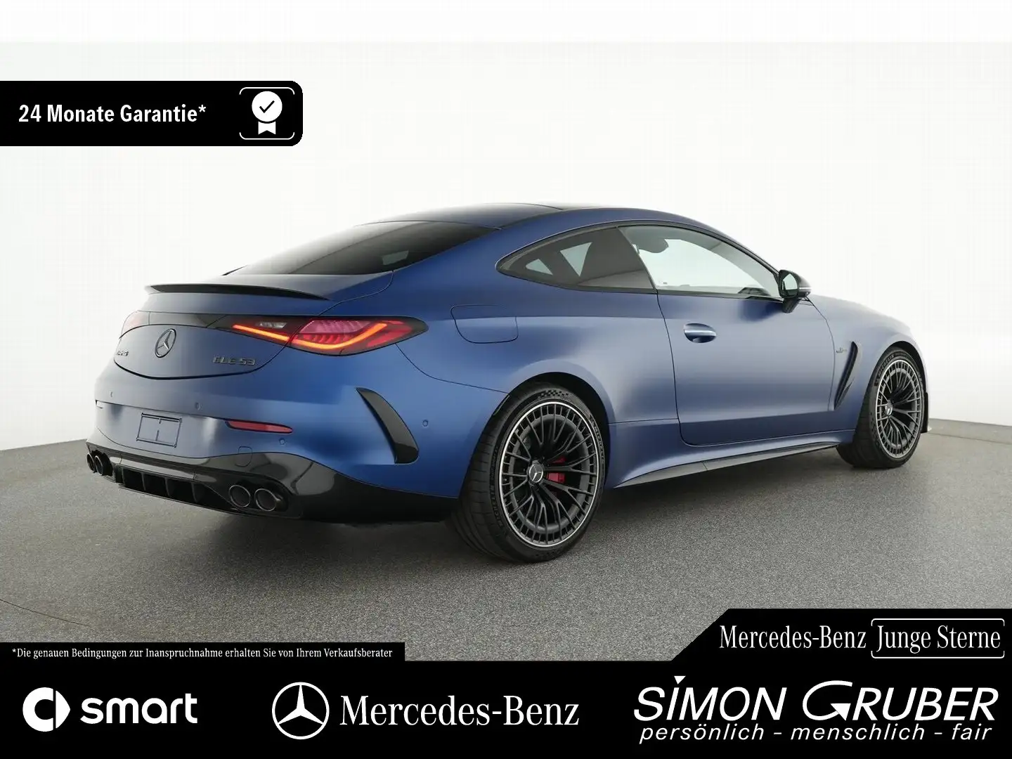 Mercedes-Benz CLE 53 AMG CLE 53 4M+ Coupé HUD Burm Pano Driver Perfo Dyn+ Bleu - 2