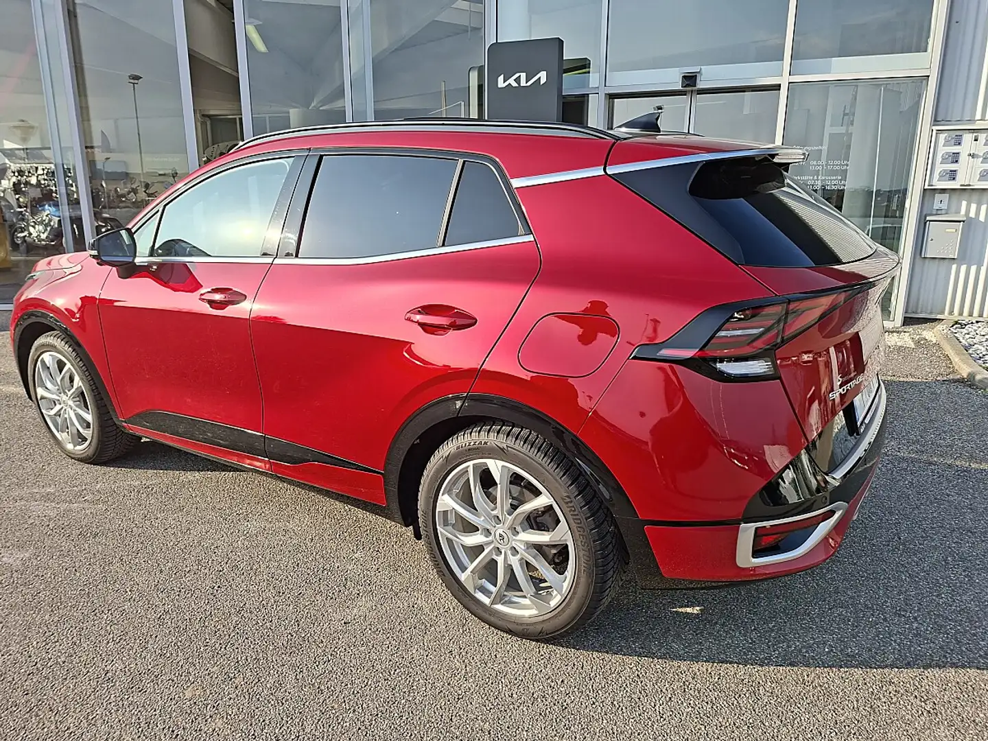Kia Sportage 1,6 TGDI 48V GT-Line DCT Rot - 2