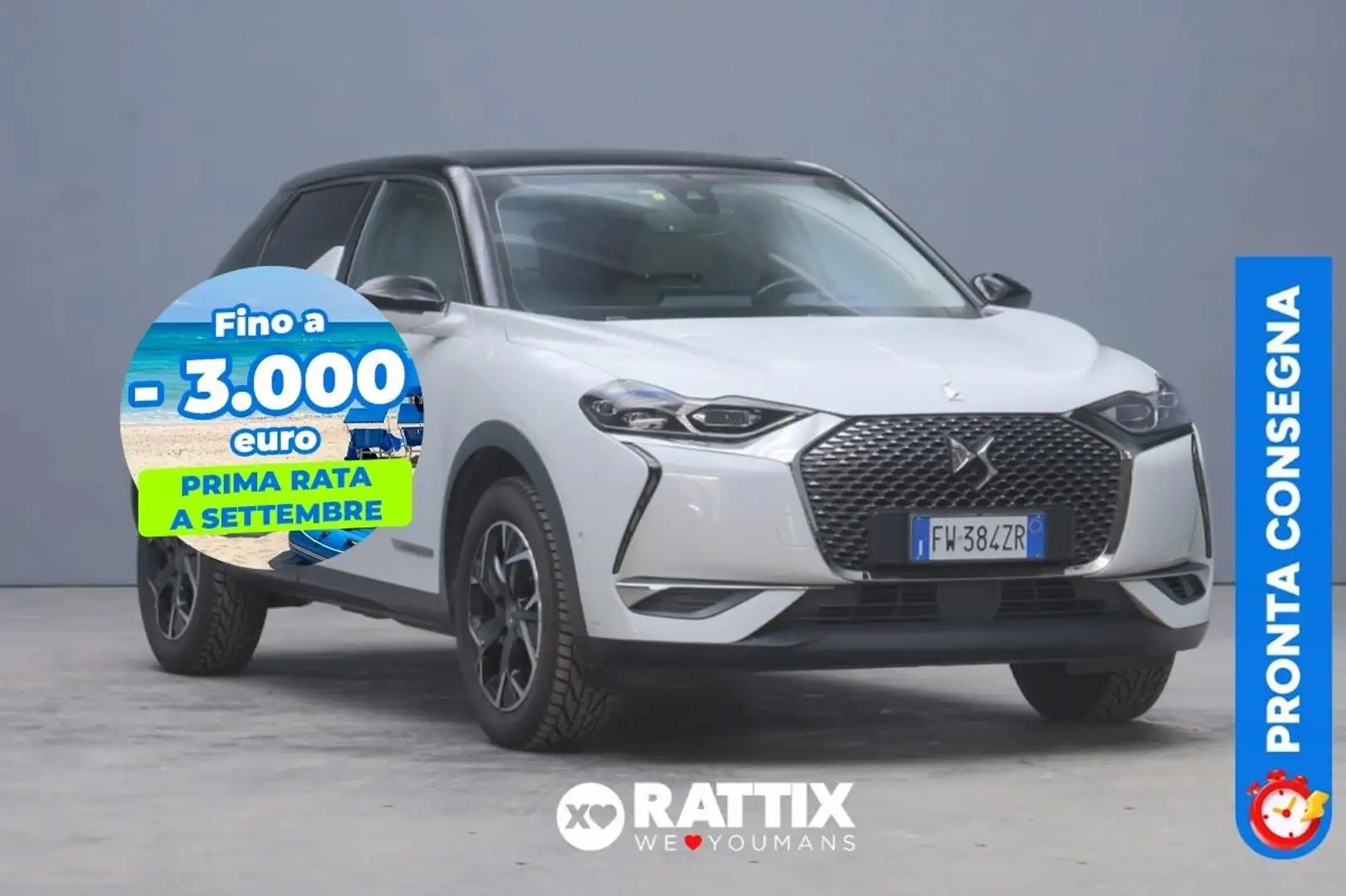 DS Automobiles DS 3 Crossback 1.2 PureTech 130CV Rivoli auto Schwarz - 1
