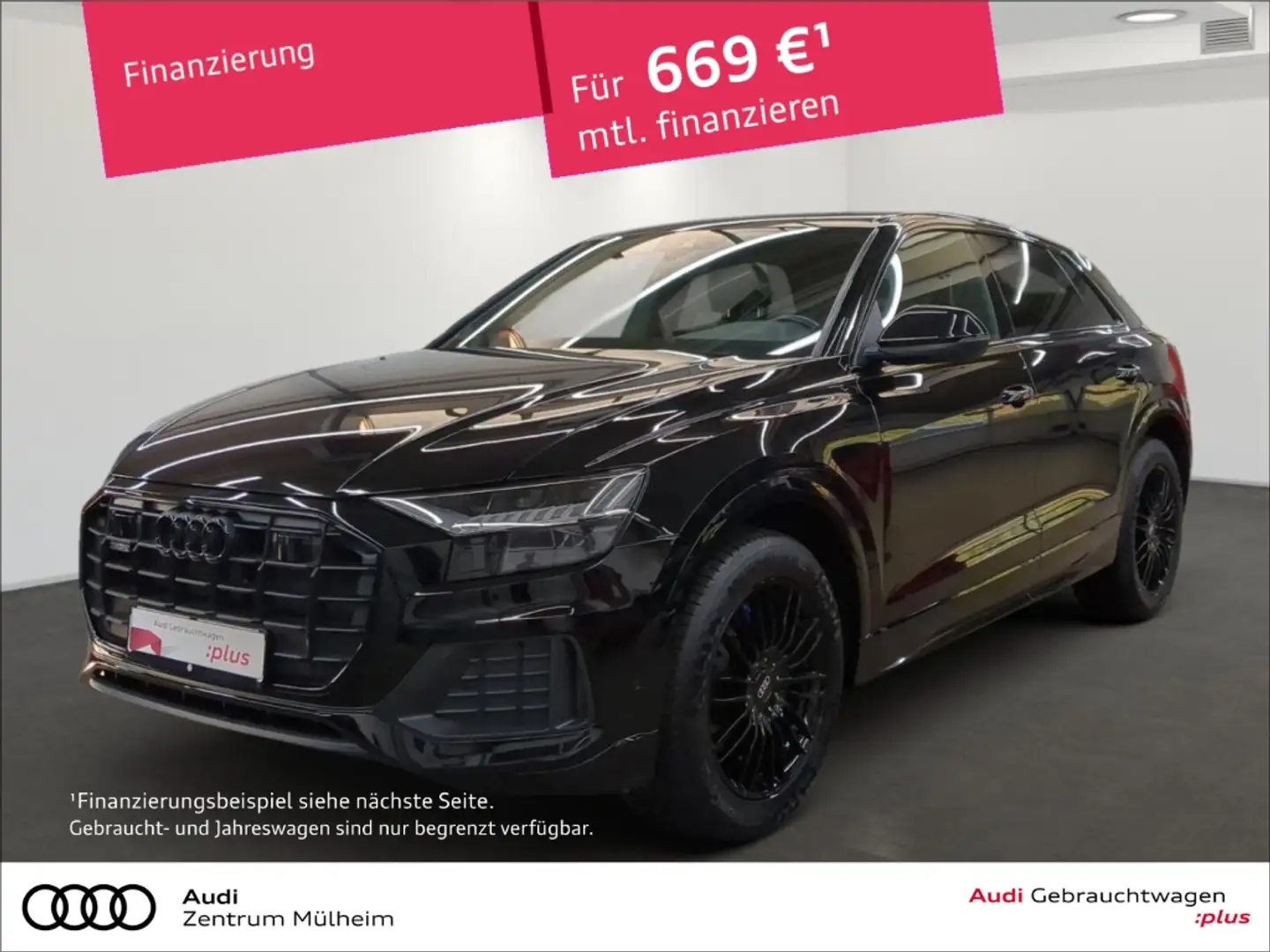 Audi Q8 50 TDI quattro Navi HD Matrix LED virtual ACC Zwart - 1