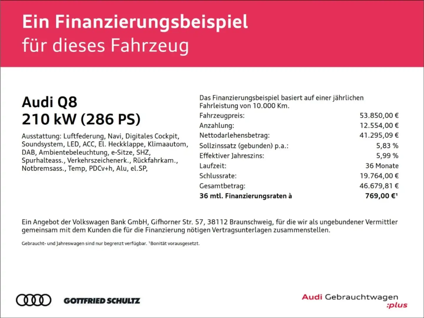 Audi Q8 50 TDI quattro Navi HD Matrix LED virtual ACC Negro - 2