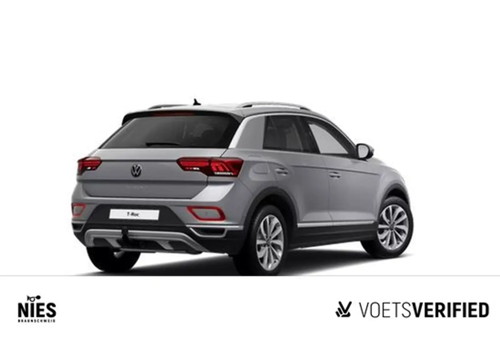 Volkswagen T-Roc Style 1.5 TSI DSG LED+RearView+SHZ Zilver - 2