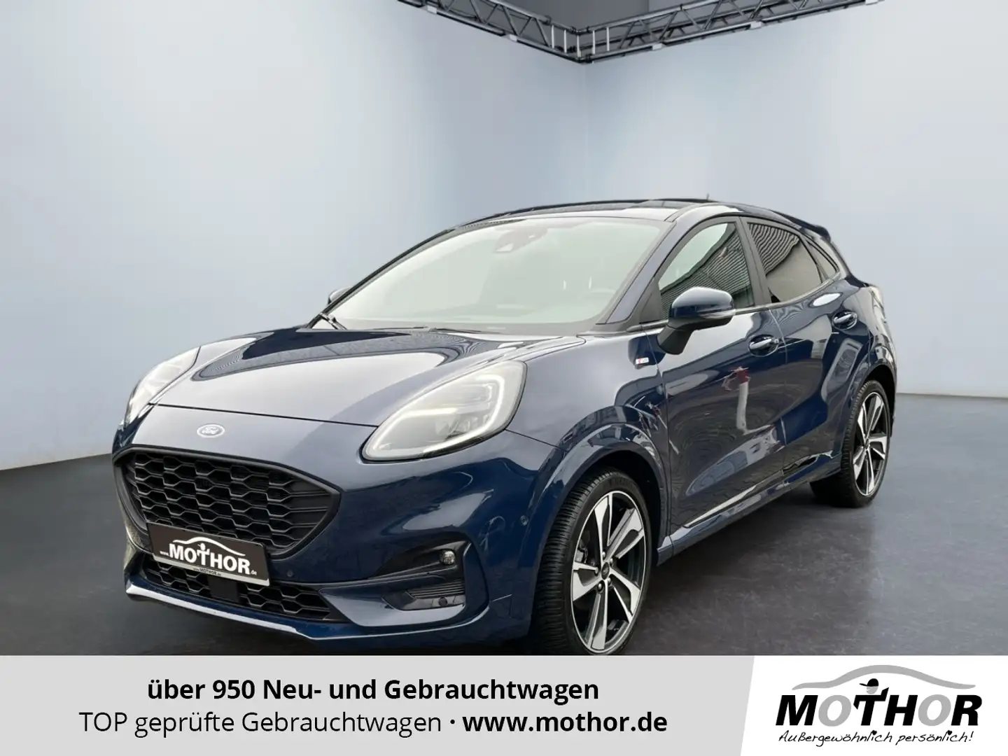 Ford Puma 1.0 EcoBoost ST-Line NAVI LED ACC GJR Blu/Azzurro - 1