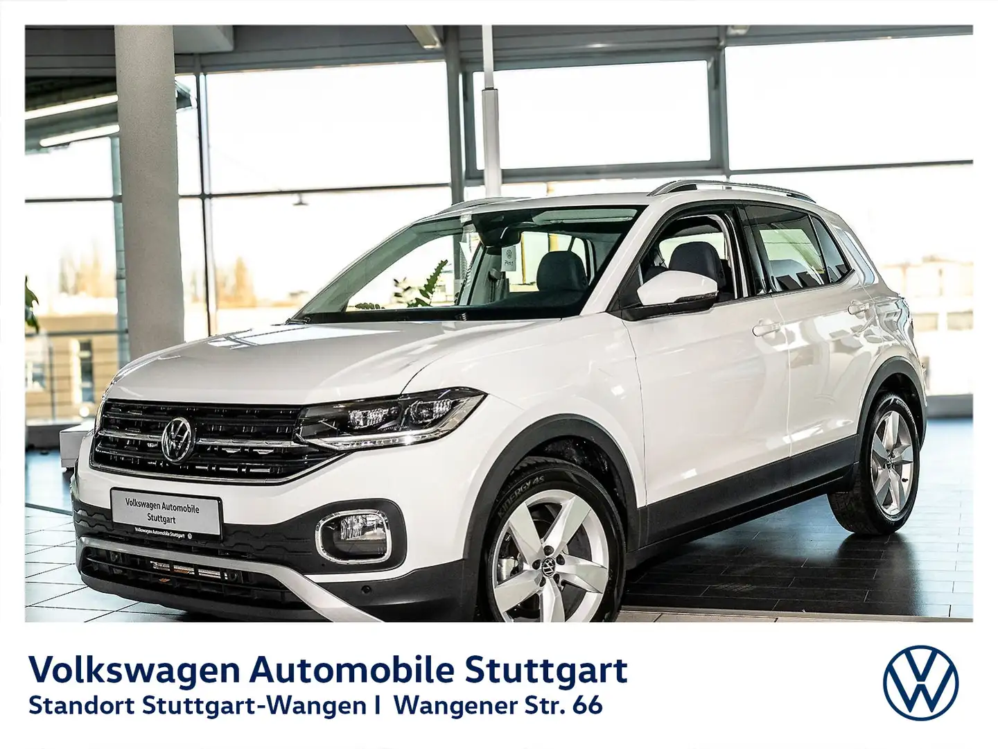 Volkswagen T-Cross Style 1.0 TSI DSG Navi Kamera  AHK  ACC Weiß - 1