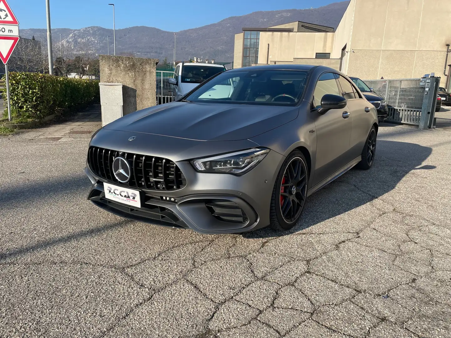 Mercedes-Benz CLA 45 AMG Coupe S 4matic+ auto Gri - 2