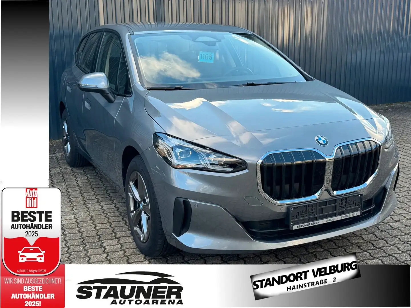 BMW 218 218i Aut. Active Tourer / Kamera/Sitzheiz/Navi Szary - 1