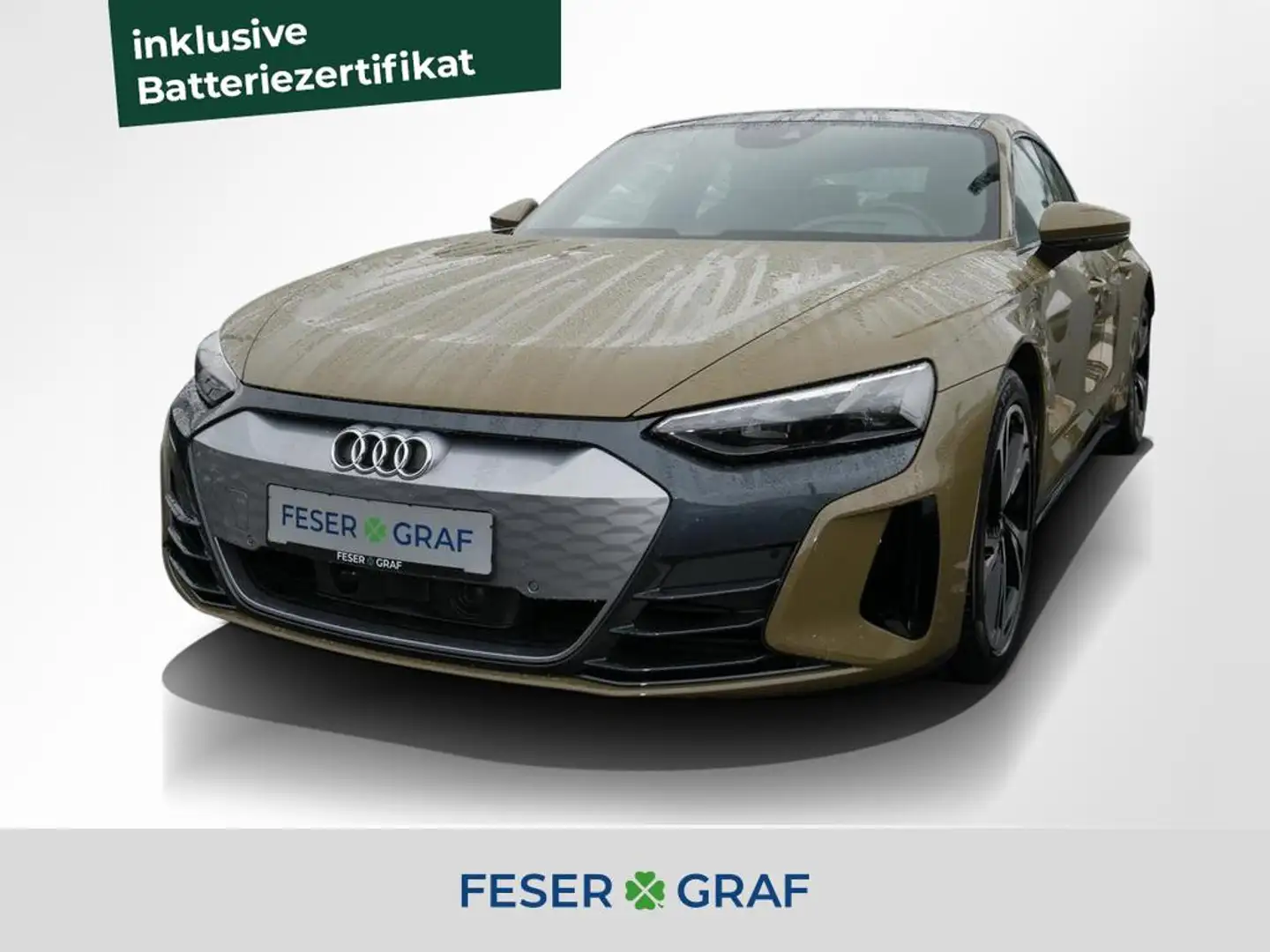 Audi e-tron GT qu. ACC HuD LED Leder Navi Pano Sitzh. Verde - 1