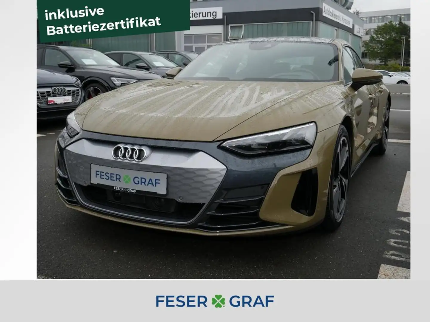 Audi e-tron GT qu. ACC HuD LED Leder Navi Pano Sitzh. Grün - 1