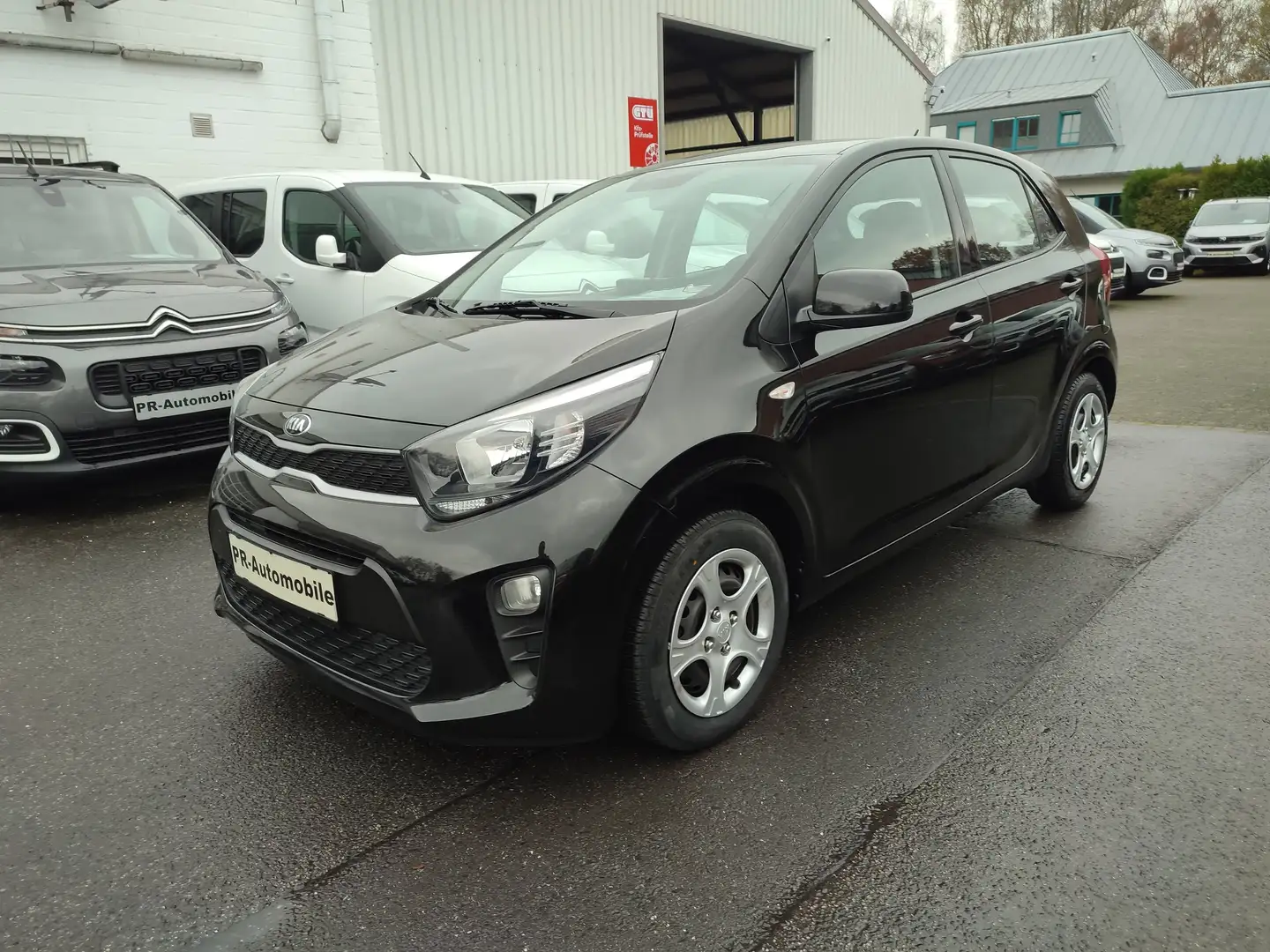 Kia Picanto 1.0 Klima/Sitzhzg/Lenkradhzg/ZV/Cam Noir - 1