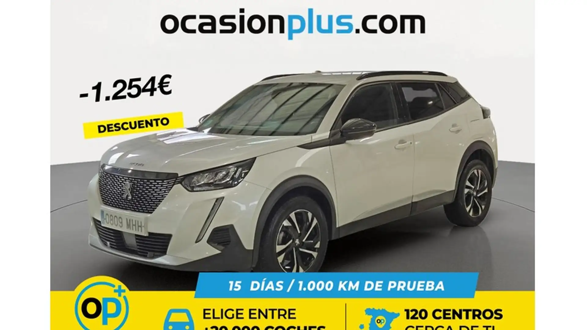 Peugeot 2008 1.2 PureTech S&S Allure 100 Weiß - 1