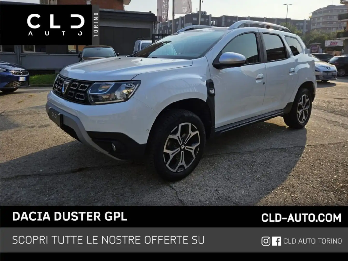 Dacia Duster 1.6 115CV Start&Stop 4x2 GPL Bianco - 1
