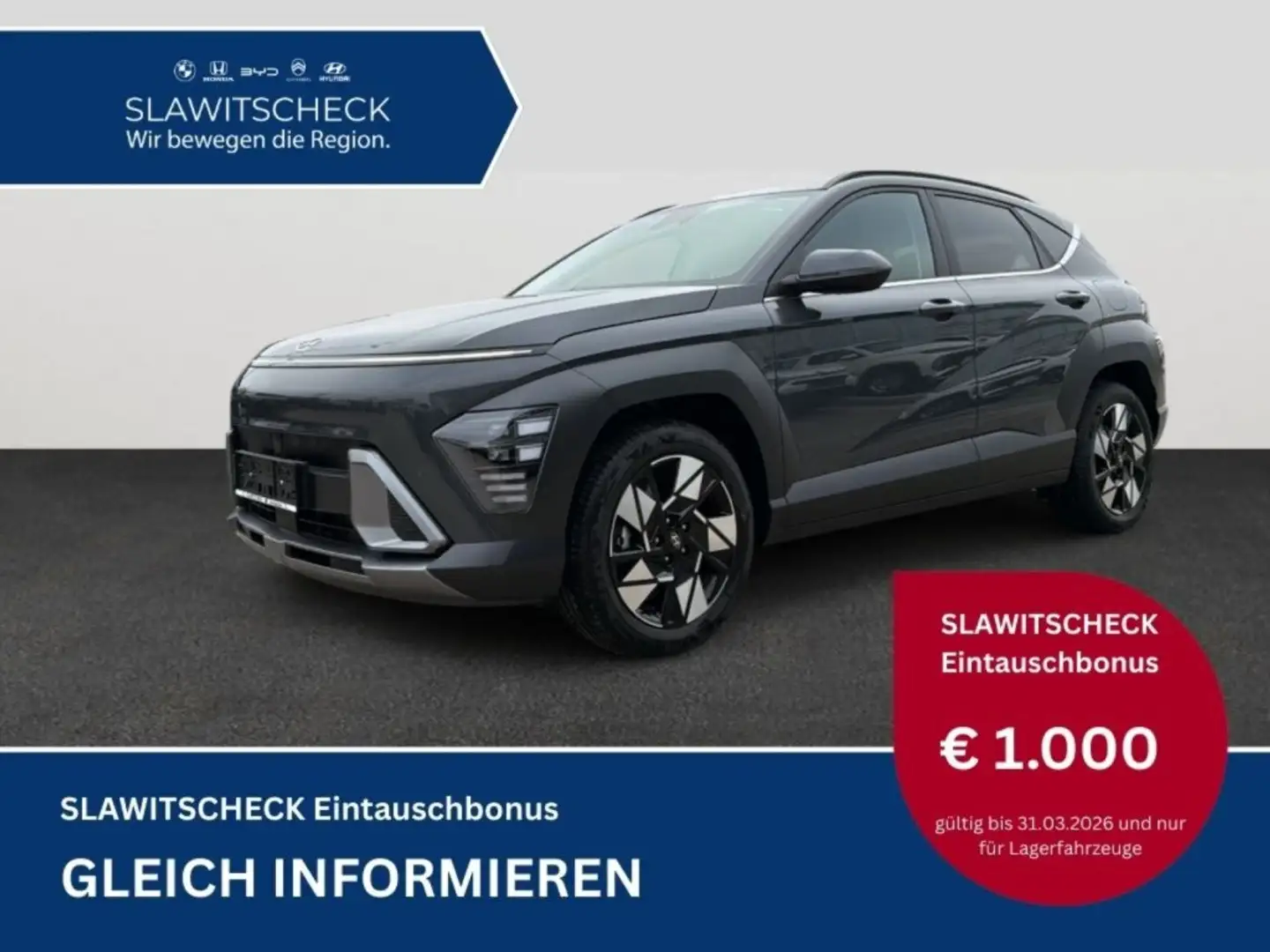 Hyundai KONA HEV (SX2) GO Plus 1.6 GDI 2WD HEV Grau - 1