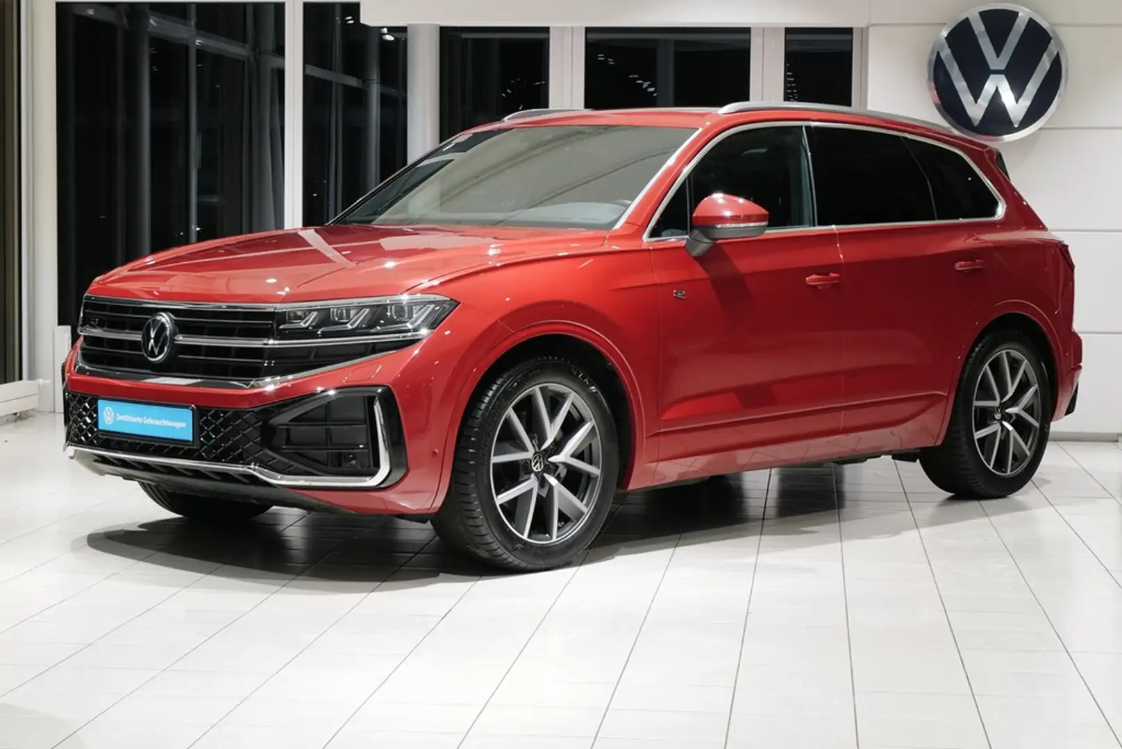 Volkswagen Touareg 3.0TDI R-Line Pano Dynaudio StdHz AHK Keyless L... Rot - 2