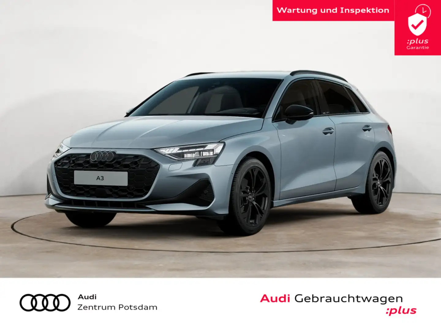 Audi A3 Sportback advanced 30 TFSI NAVI AHK ACC Grau - 1