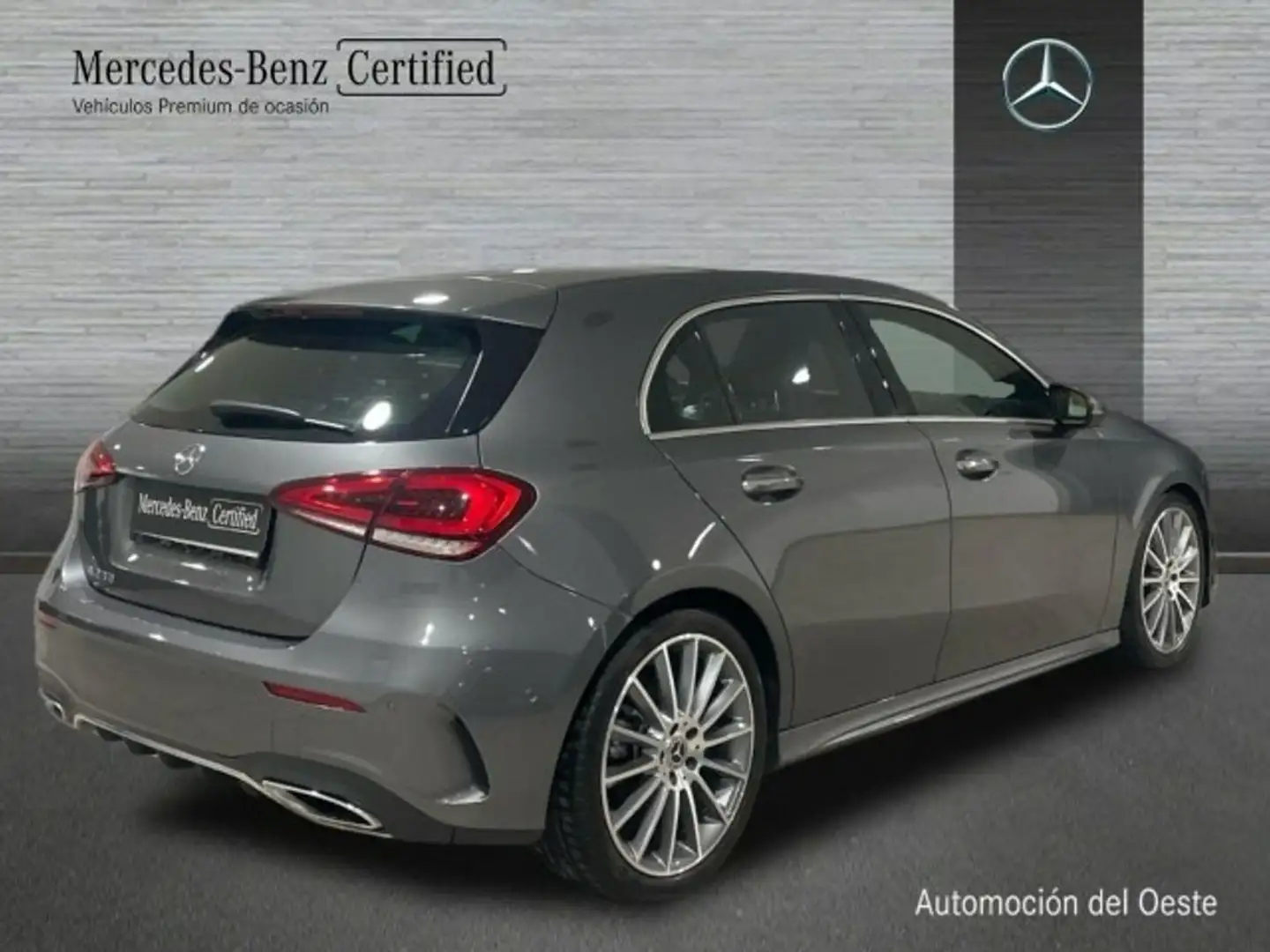 Mercedes-Benz A 250 4matic amg line 4matic (euro 6d-temp) Gris - 2