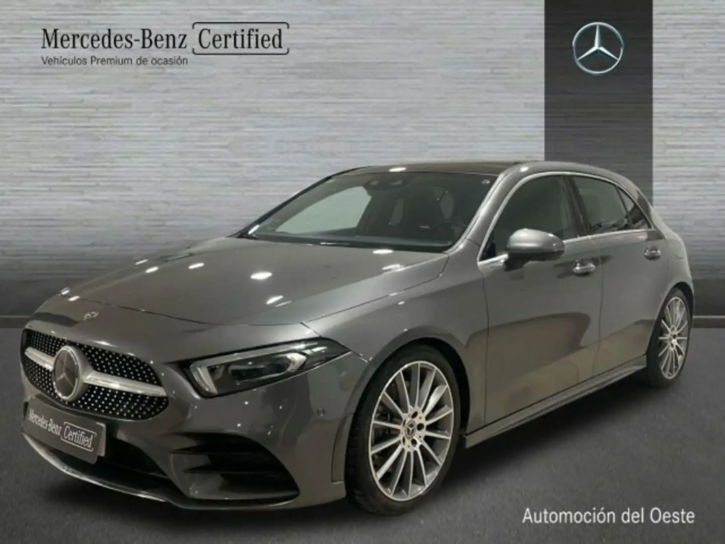 Mercedes-Benz A 250 4matic amg line 4matic (euro 6d-temp) Gris - 1