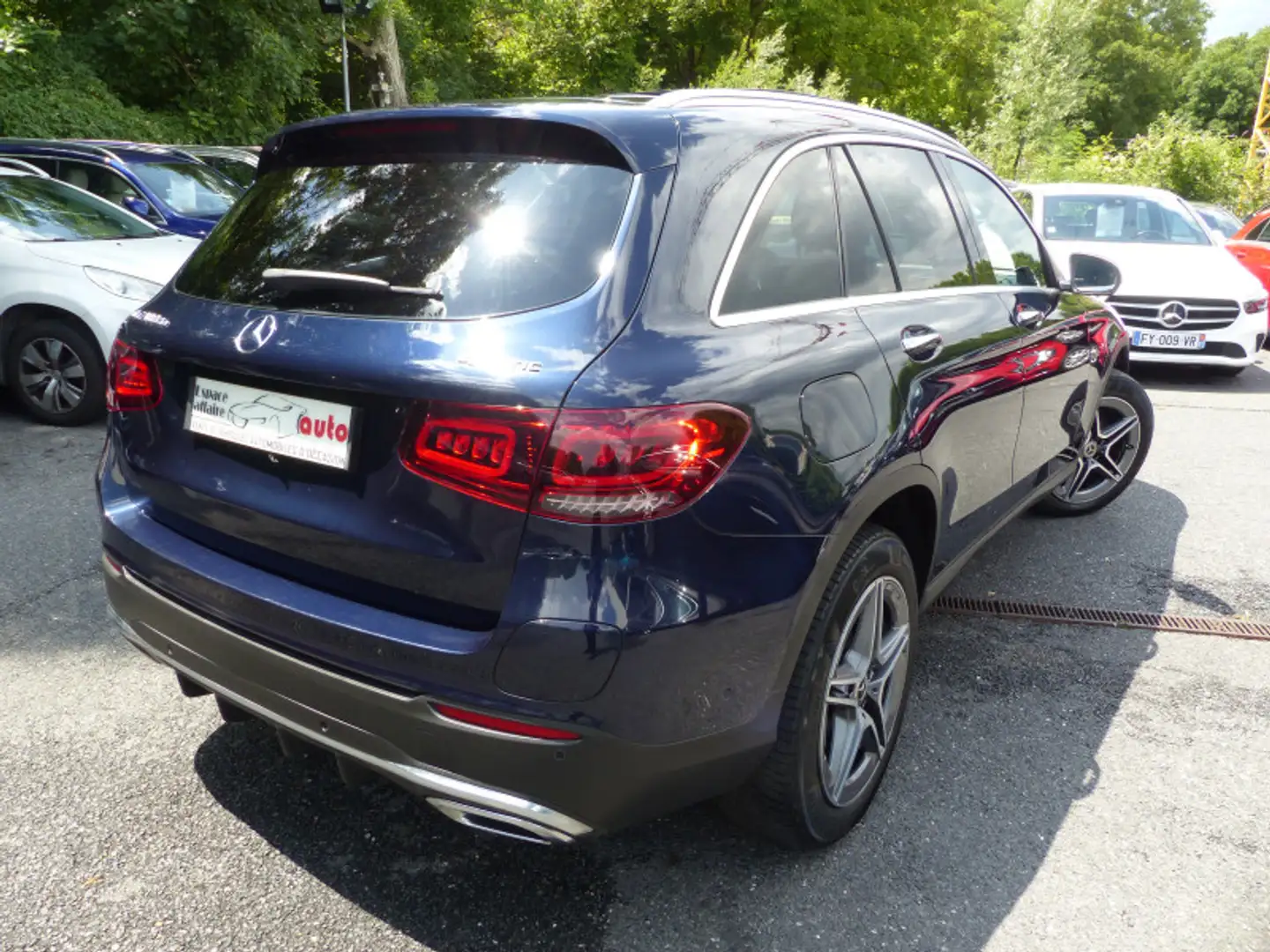 Mercedes-Benz GLC 300 300 DE 194+122CH AMG LINE 4MATIC 9G-TRONIC Bleu - 2