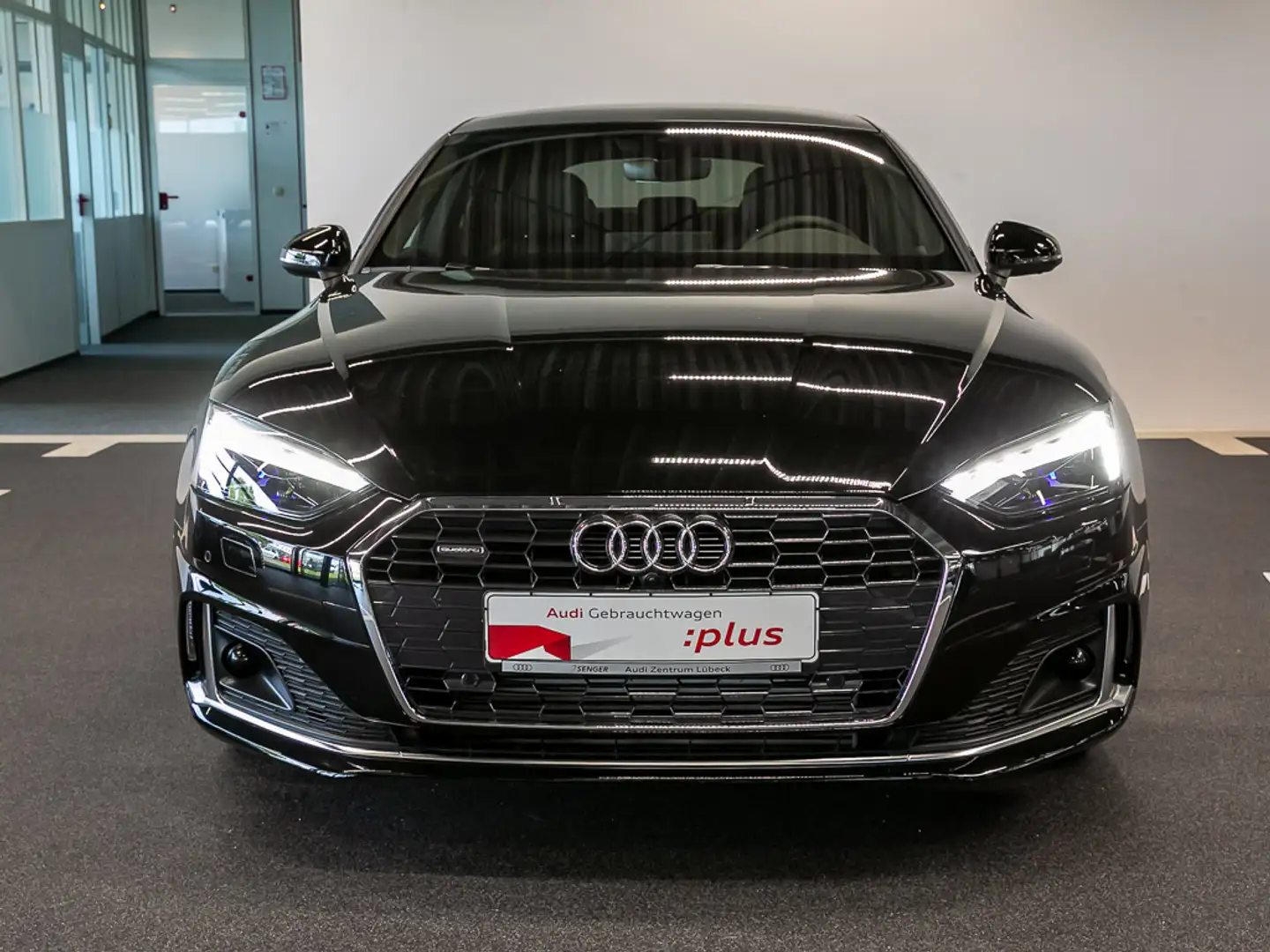 Audi A5 Sportback 45 TFSI quattro advanced Matrix AHK Schwarz - 2