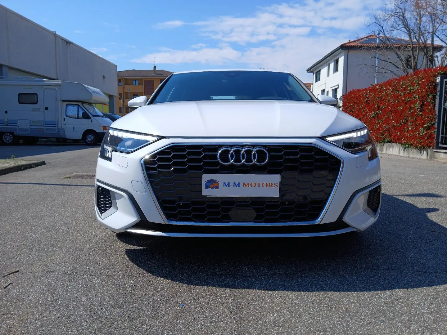 Audi A3 Sportback Business Advanced 40 TFSIe 224 CV! Blanc - 2