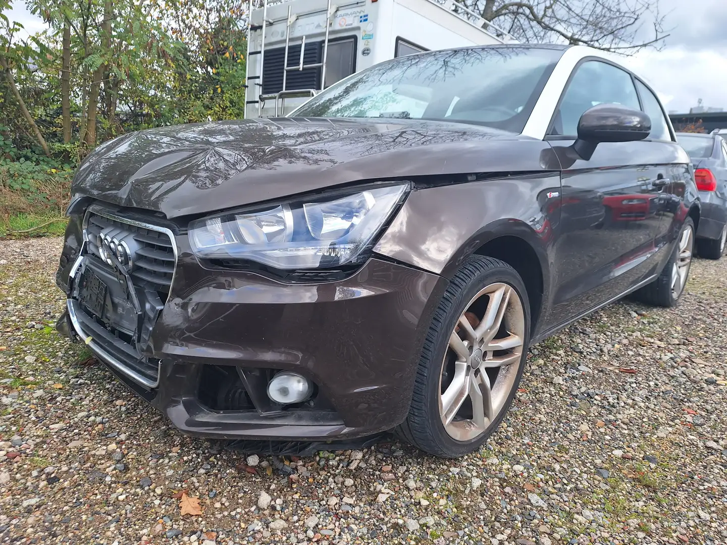 Audi A1 S line Sportpaket Bruin - 2