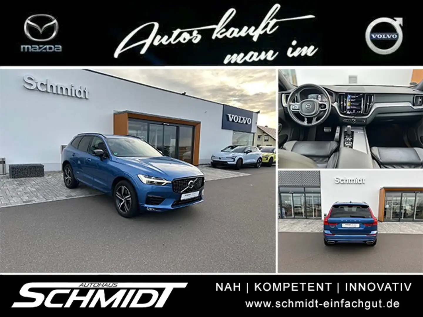 Volvo XC60 R Design AWD Bleu - 1