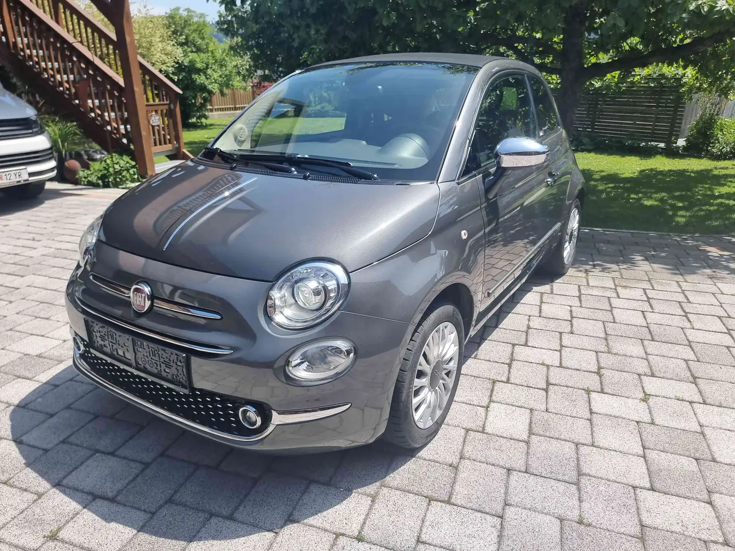 Fiat 500C 500C ECO 1,2 69 Lounge Lounge Grau - 2