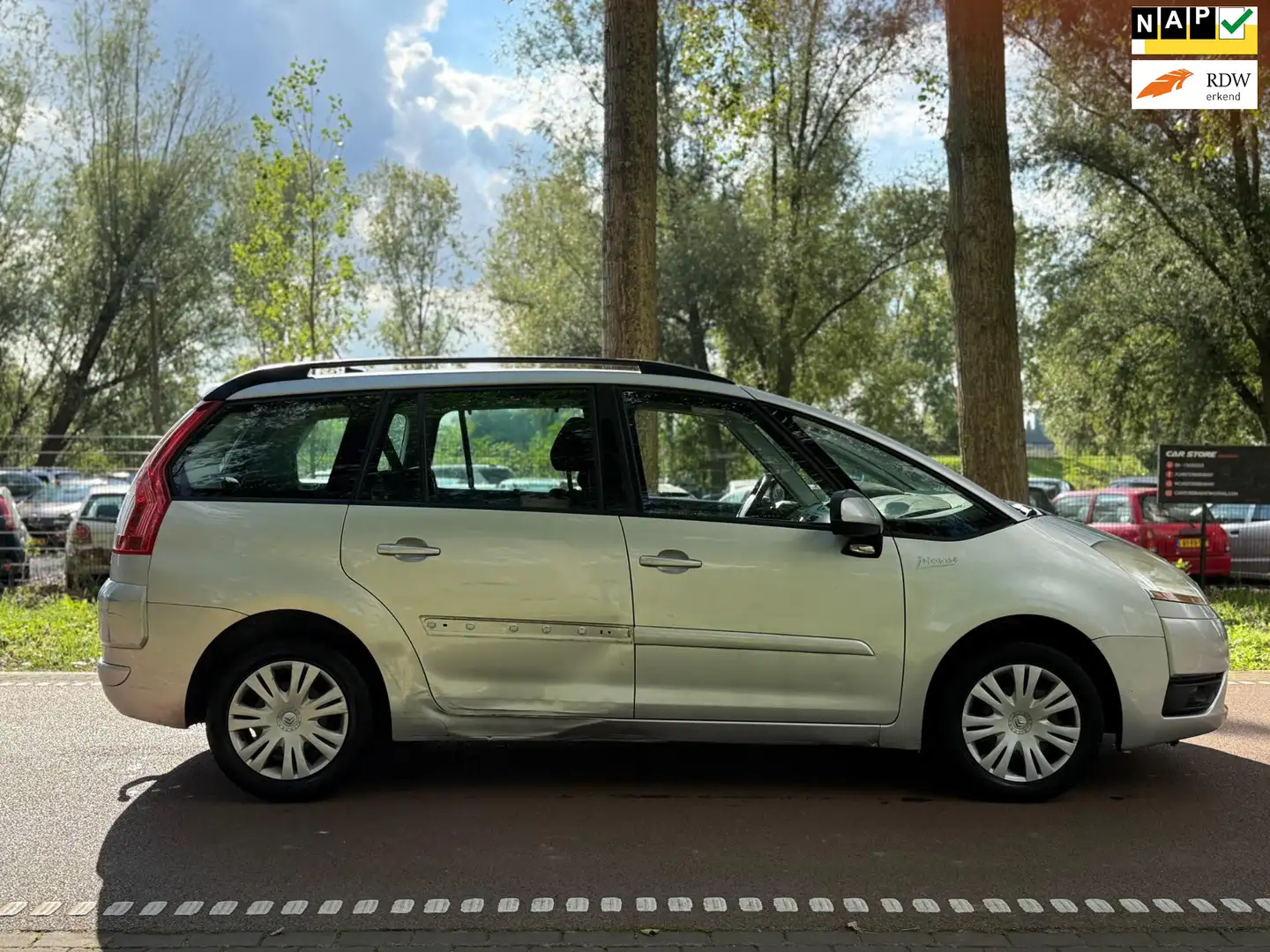 Citroen Grand C4 Picasso 1.6 VTi Ambiance 7PERSOONS!AIRCO!APK!KOOPJE! Grijs - 1