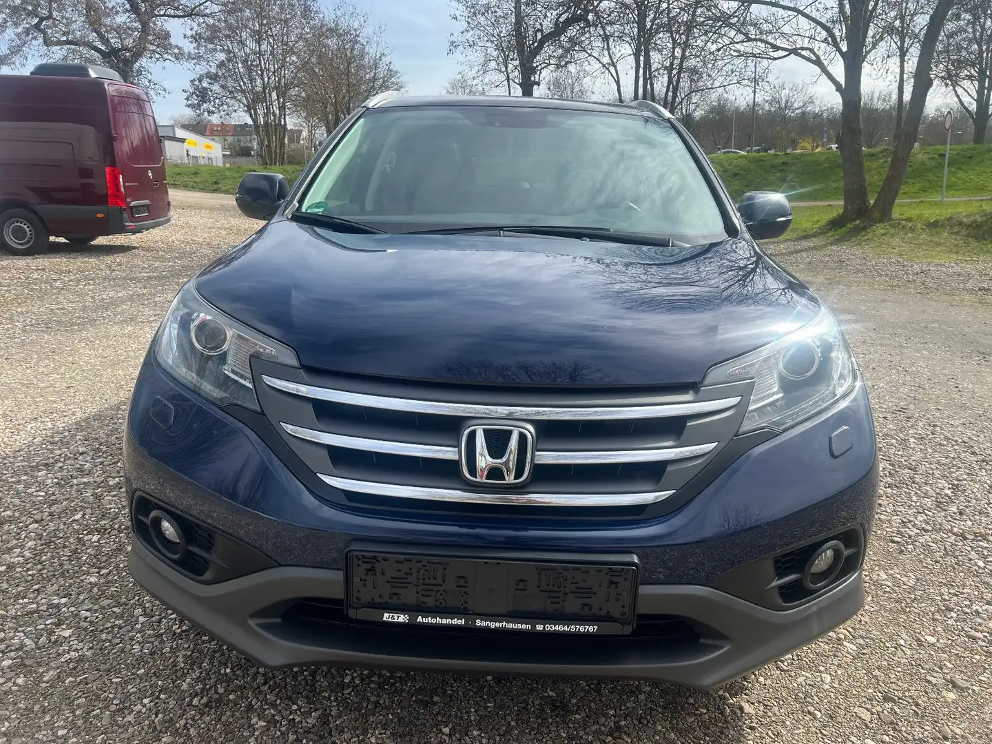 Honda CR-V Executive 4WD,Autom.Leder,Dach Blau - 2