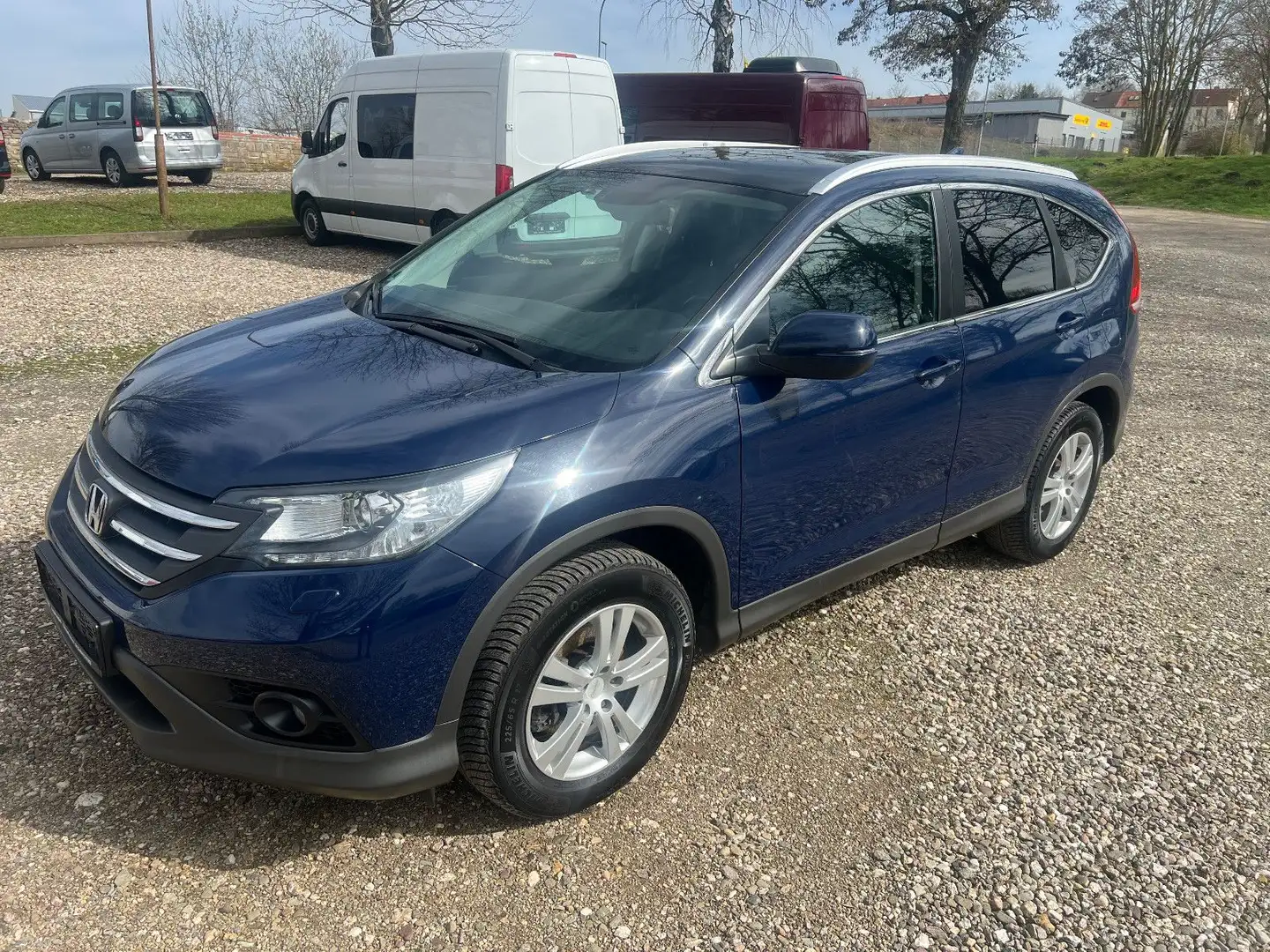 Honda CR-V Executive 4WD,Autom.Leder,Dach Blue - 1