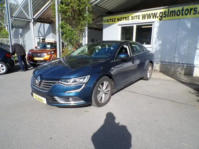 Renault Talisman 1.7DCi 120cv bleu 01/19 Airco GPS Camera Cruise