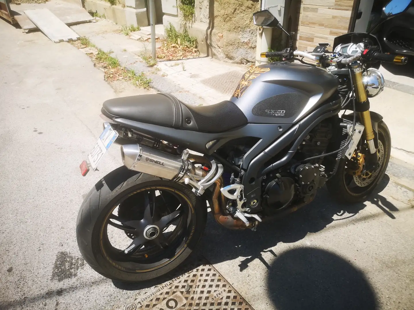 Triumph Speed Triple 1050 Grigio - 1