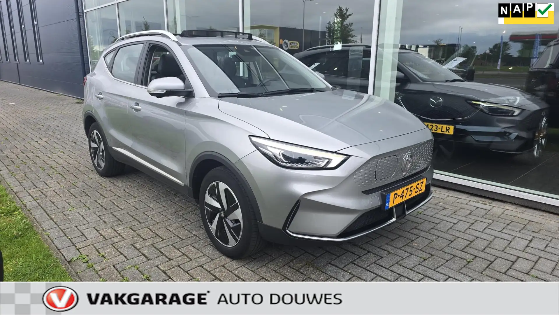 MG ZS MG EV EV Standard Range Luxury 50 kWh | NAP |Pano Grijs - 1