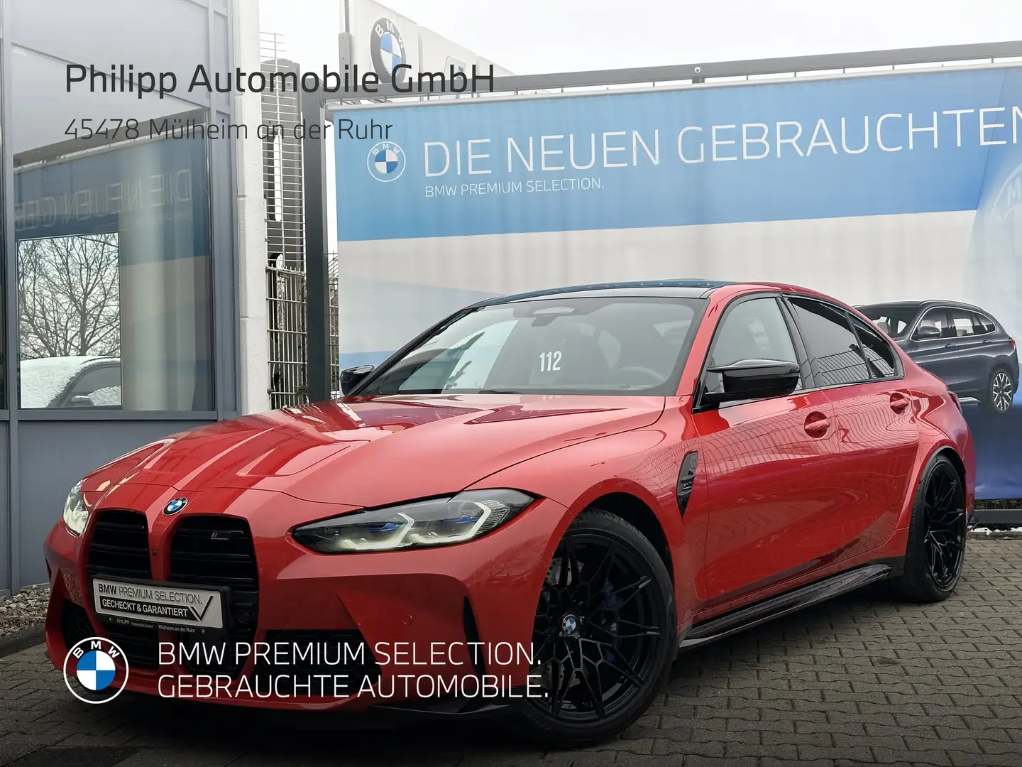BMW M3 Competition Laser Driving Ass+ Parking Ass+ Piros - 2